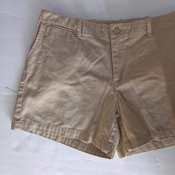 Ralph Lauren Pants - Ralph-lauren Women's Tan and Cream Shorts